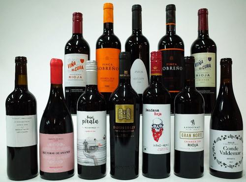 12 BOTTLES SPANISH RED WINE