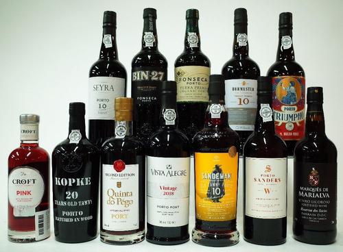 12 BOTTLES PORT