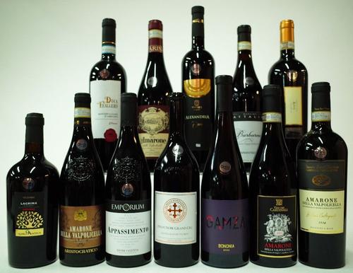 12 BOTTLES RED WINE