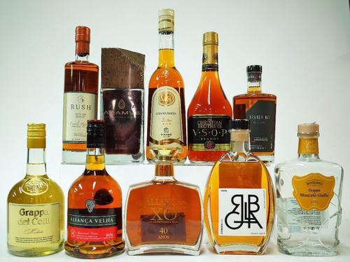 10 BOTTLES SPIRITS