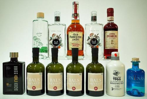 12 BOTTLES SPIRITS