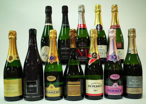12 BOTTLES CHAMPAGNE