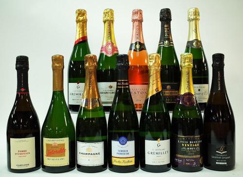12 BOTTLES CHAMPAGNE