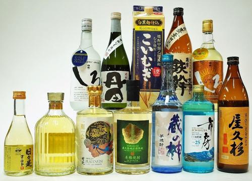 12 BOTTLES JAPANESE SHOCHU