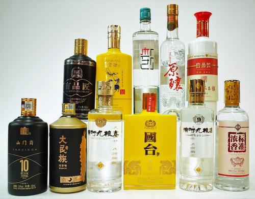 11 BOTTLES CHINESE BAIJIU