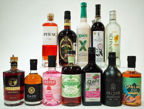 12 BOTTLES SPIRITS