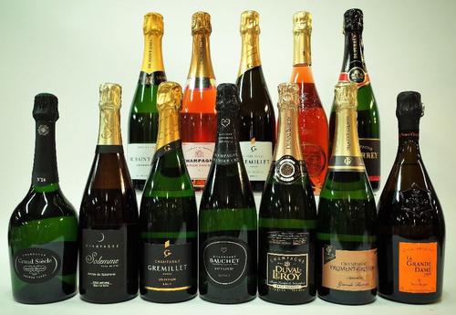 12 BOTTLES CHAMPAGNE