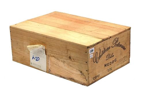 A CASE OF 12 75cl BOTTLES OF 1999 CHATEAU POTENSAC MEDOC