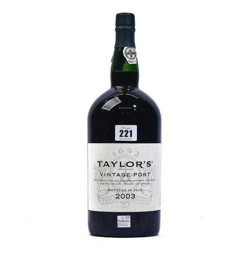A MAGNUM OF TAYLOR'S VINTAGE PORT 2003
