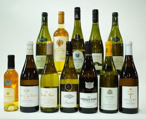 12 BOTTLES FRENCH WHITE WINE