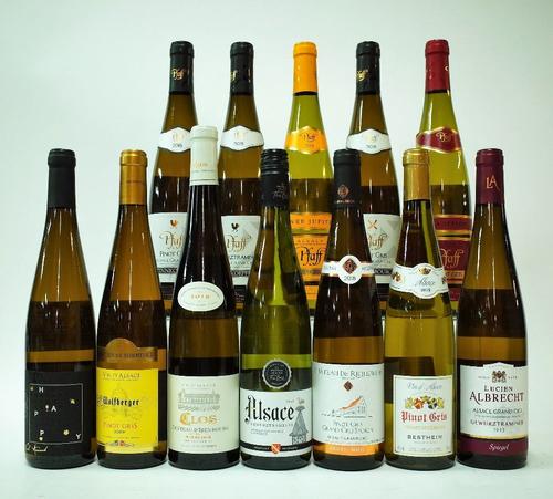 12 BOTTLES FRENCH WHITE WINE (ALSACE)