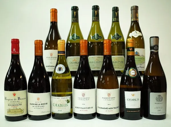 12 BOTTLES FRENCH RED AND WHITE WINE