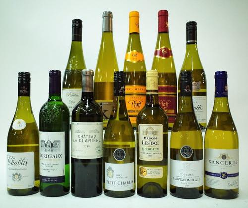 12 BOTTLES FRENCH WHITE WINE