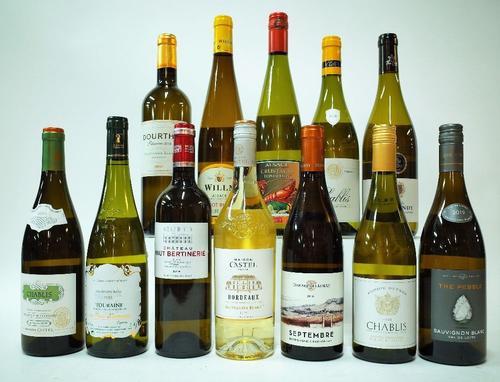 12 BOTTLES FRENCH WHITE WINE
