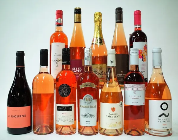 12 BOTTLES ROSE WINE