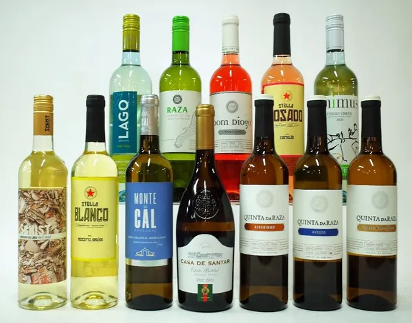 12 BOTTLES PORTUGUESE WHITE AND ROSE WINE