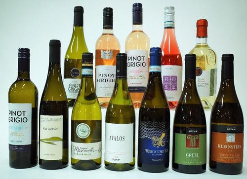 12 BOTTLES ITALIAN WHITE AND ROSE WINE
