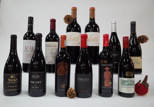 12 BOTTLES SOUTH AFRICAN RED WINE