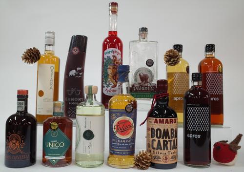 12 MIXED BOTTLES SPIRITS