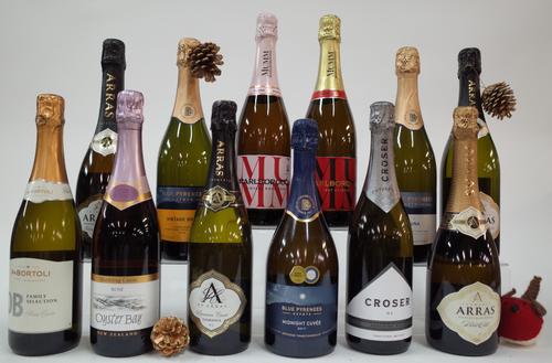 12 BOTTLES AUSTRALIAN AND NEW ZEALAND SPARKLING WINE