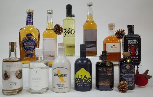 12 MIXED BOTTLES SPIRITS