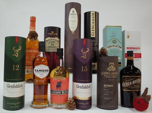 12 BOTTLES SCOTCH WHISKY