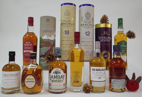 11 BOTTLES SCOTCH WHISKY AND 1 IRISH WHISKEY