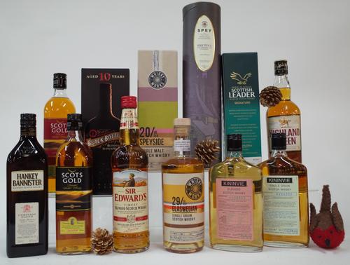 12 BOTTLES SCOTCH WHISKY
