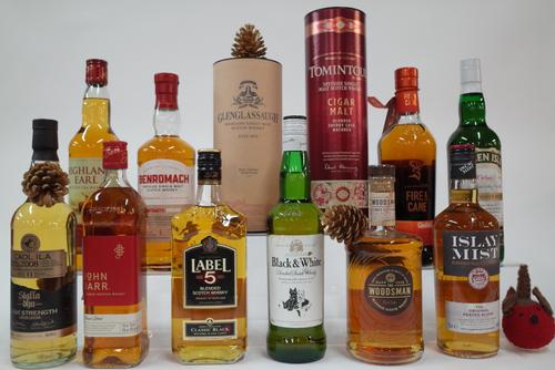 12 BOTTLES SCOTCH WHISKY