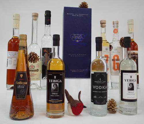 11 MIXED BOTTLES SPIRITS