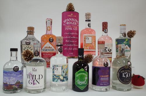 12 BOTTLES GIN