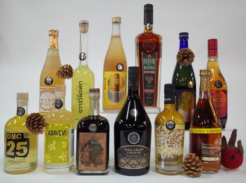 12 MIXED BOTTLES SPIRITS