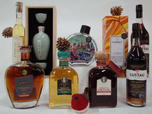 9 MIXED BOTTLES SPIRITS