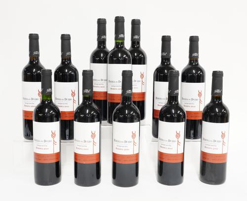 TWELVE BOTTLES OF RIBERA DEL DUERO TEMPRANILLO RESERVA 2010 (12)