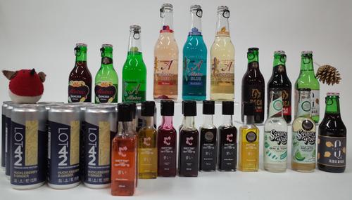 12 CANS AND 22 BOTTLES WINE-BASED, LOW AND NON ALCOHOLIC DRINKS