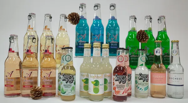 22 BOTTLES LOW AND NON ALCOHOLIC DRINKS