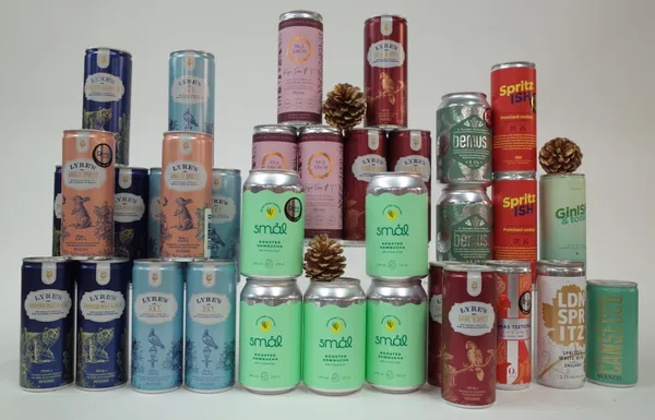 33 CANS PRE-MIXED LOW AND NON ALCOHOLIC PRE-MIXED DRINKS