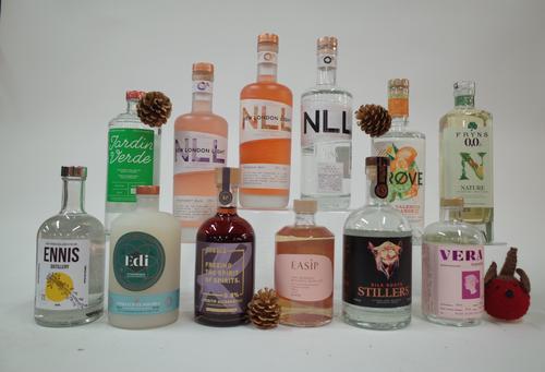 12 BOTTLES LOW AND NON ALCOHOLIC SPIRITS