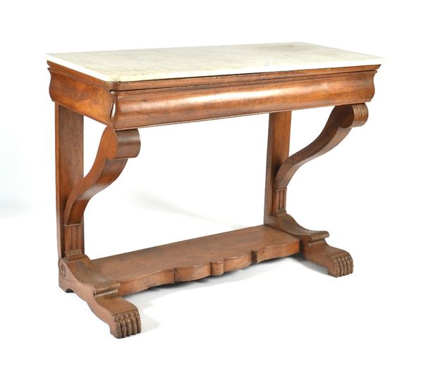 AN EARLY 19TH CENTURY FRENCH CONSOLE