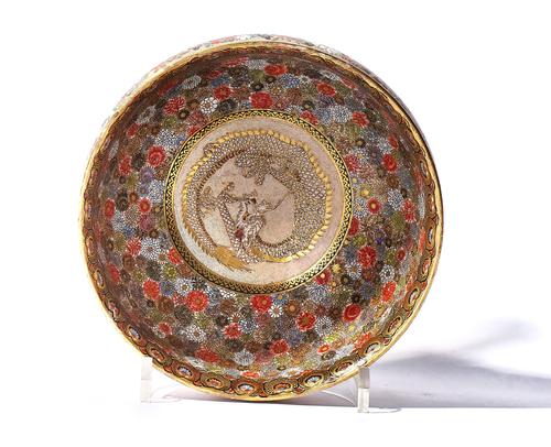 A JAPANESE SATSUMA BOWL