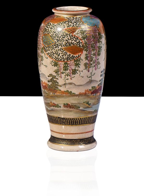 A JAPANESE SATSUMA VASE