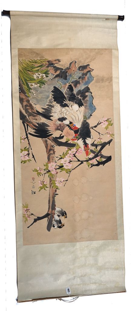 A CHINESE HANGING SCROLL