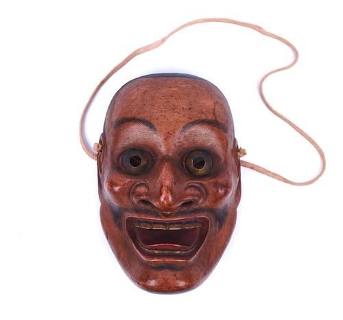A JAPANESE NOH MASK OF KOTOBIDE