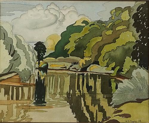 WILLIAM STANLEY MOORE (BRITISH, 1914-1997) (2)