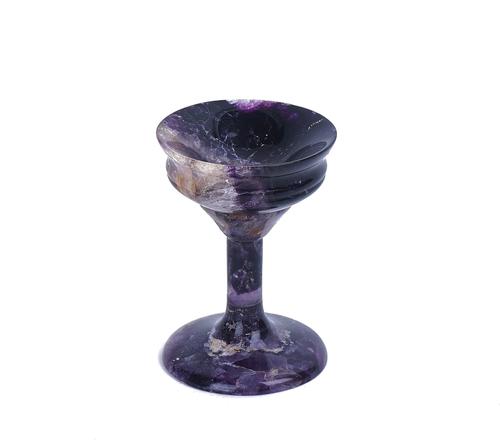 A BLUE JOHN DINING ROOM VEIN SMALL CHALICE