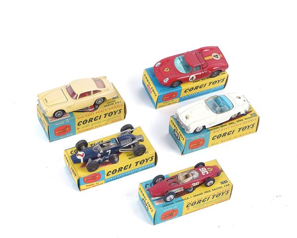 FIVE BOXED CORGI TOYS DIECAST MODEL VEHICLES (5)