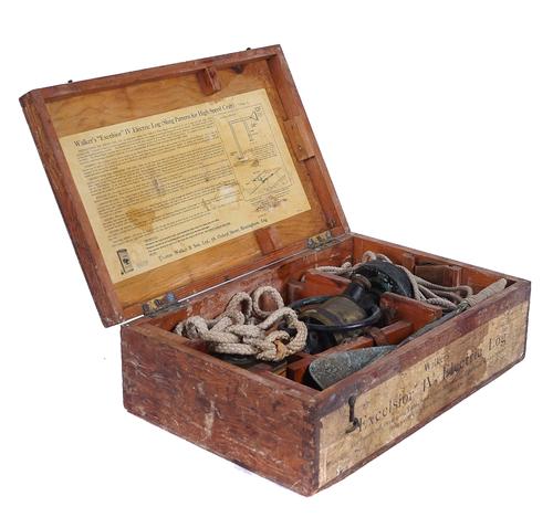 A WALKER'S "EXCELISOR" IV ELECTRIC LOG