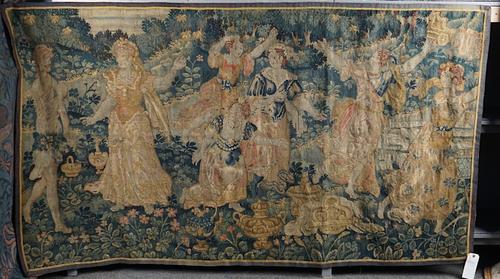A FLEMISH MYTHOLOGICAL TAPESTRY