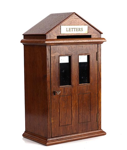 A NOVELTY MINIATURE LETTER BOX