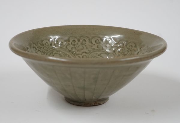 A CHINESE CELADON GLAZED BOWL